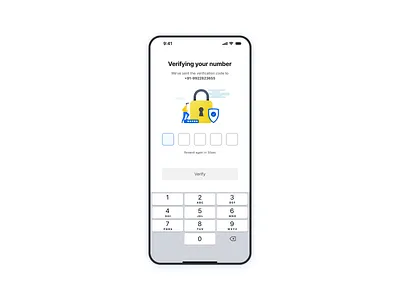 Code field UI for security password product design security uxui design