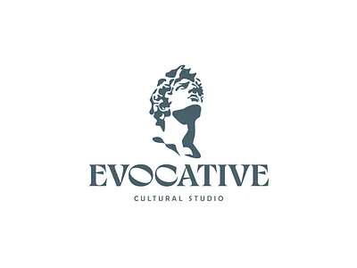 evoative cultural studio artistic branding design evocative greek illustration logo vector