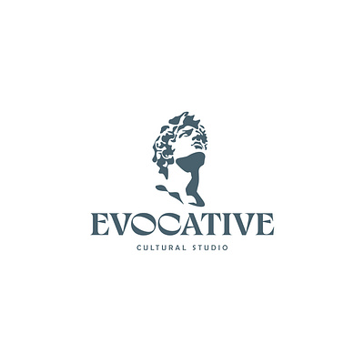 evoative cultural studio artistic branding design evocative greek illustration logo vector