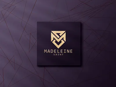 Madeleine Saint branding graphic design logo
