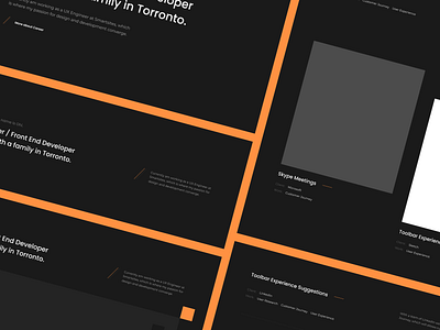 Portfolio - Exploration auto layout branding case study figma hero interface minimal portfolio presentation project promo section ui web web ui website