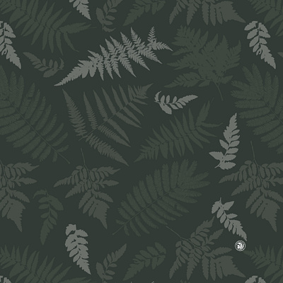 Ferns seamless pattern fabrics seamless pattern vector