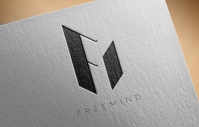 FreeMind Logo branding design graphic design logo mockup