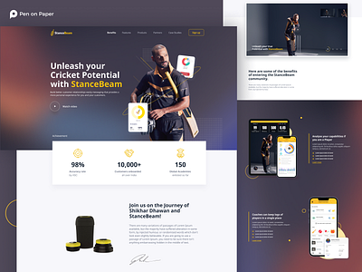 StanceBeam Web Design app branding dailyui design designinspiration dribbblers graphic design illustration logo penonpaper ui ui design ui ux uidesign userexperience userinterface webdesign uiux webdesigner