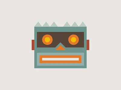Flaviobot bauhaus flat minimal robot