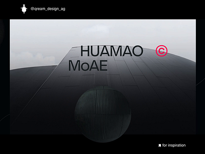 Website design for MoAe-HuaMao Museum 3d 3d design animation architecture branding design exterior graphic design illustration motion motion design motion graphics museum ui ui design ui inspiration ux web website website design
