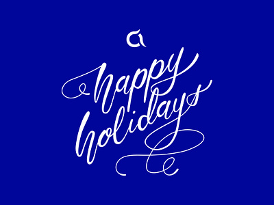 Happy holidays handlettering appinio calligraphy christmas design festive flourishing graphic design handlettering happy holidays holidays lettering letters