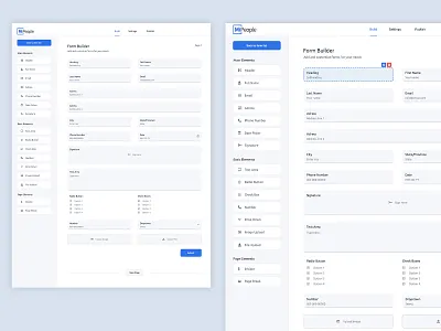 Form Builder | Dashboard branding dashboard graphic design motion design ui ux websites