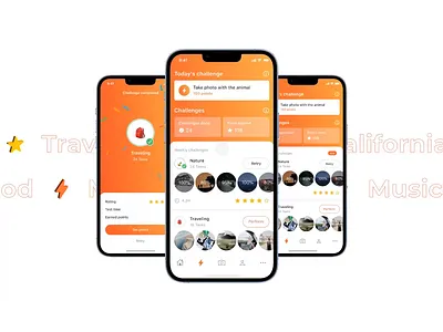 PickLang - Challenge ai animation app application branding design education interaction ios language motion graphics ui ux