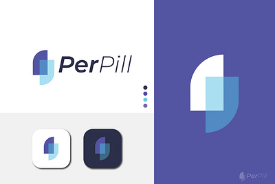 PerPill Co. branding business design graphic design illustration logo typography vector
