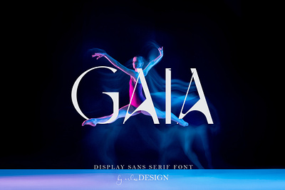 GAIA - Display Sans Serif Font by erlosDESIGN branding display fonts fashion fonts graphic design logo magazine cover sans serif fonts typography vector