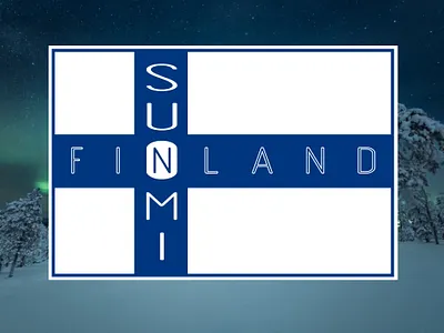 Finland brand design europe finland flag graphic design identity logo nordic suomi travel visual