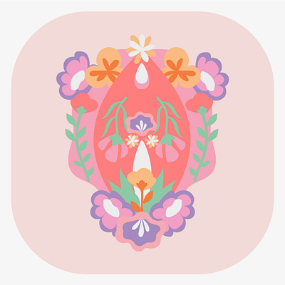 give me flowers adobeillustrator flatdesign illustration