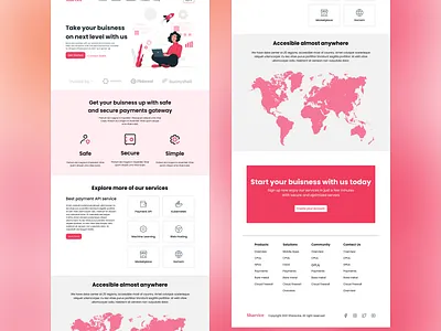 Sharevice - Landing Page app branding design figma illustration logo typography ui ux vector