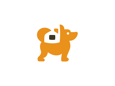 Dog and house brand branding design dog elegant guard home house illustration inspiration logo logoinspiration logotype modern negative negativespace pet smart space
