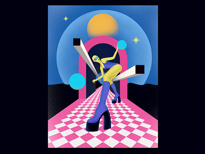 Poster 2./ 3d 3dillustration daily art dailyposter design futurism graphic design illustration perspective poster posterart