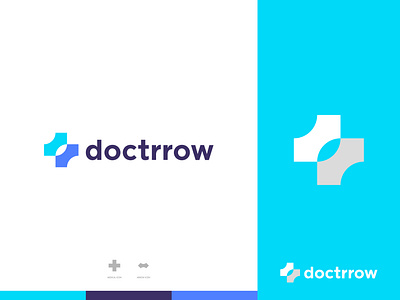 doctrrow - Logo Design Concept agency arrow best brand identity branding concept creative design designer portfolio designs doctor logo logo designer medical medicine minimal modern plus presentation professional