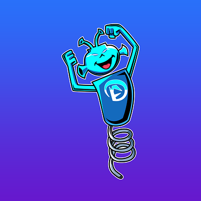 Mascot logo 2d badas cartoon design discord esport facebook graphicdesign illustration livestreaming logo logoesport logos mascot modern oldlogo streamers twitch twitchforstreamers youtube