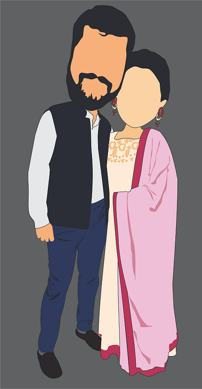 Couples Illustration Character animation design graphic design illustration vector