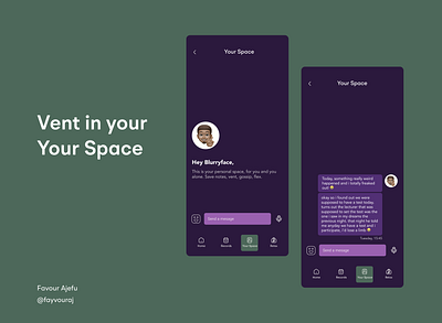 Venting space app design figma portfolio ui ui design ux