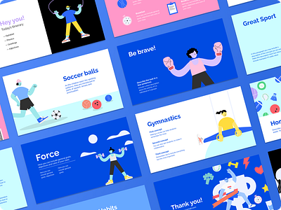 Presentations Templates that Sweat branding design illustration illustration design illustrations illustrations／ui illustrator logo ui ux