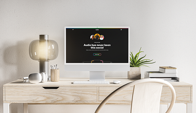Joinlava.com branding imac lava mobile app podcasts social audio social media social network website