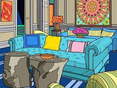 Living Room Design illustration