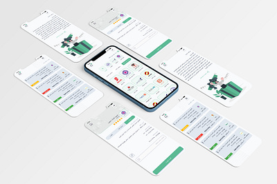Radif App ui Design application design mobile