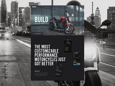 Zero Motorcycles - Cypher Store design ecommerce electric layout motorcycle ui ux website zero