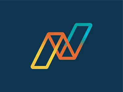 Logomark for a Fintech project 3d branding fintech logo logomark