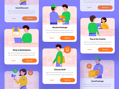 Marketplace Illustration buy character clean design crypto ecommerce flat illustration flat vector illustration illustrator market marketplace mobile app nft shop shopping ui user interface ux vector website