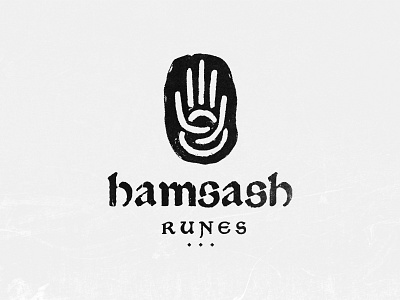 Hamsash Runes branding clean creative logo design graphic design handdrawn logo icon symbol mark identity identity design illustration logo logo design logodesigner logomark logos logotype luxury logo minimal minimalist logo spiritual