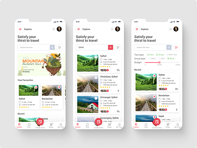 Solo Travel App (Part-1) app best book dribbble best shot flight hiking mobile mobile app popular popular shot shanaws solo travel travel app