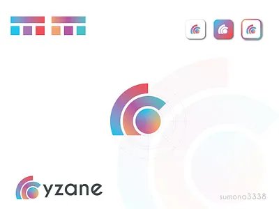 branding design । yzane branding app icon brand identity branding colorful logo design creative logo design ecommerce gradient icon design illustration lettermark logo design logo designer logos minimalist logo design modern logo design monogram simple logo design symbol typography vector