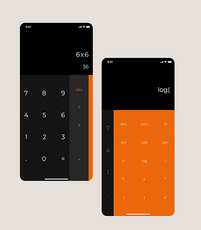 Mobile Calculator dailyui dailyui004 mobileappp uidesign