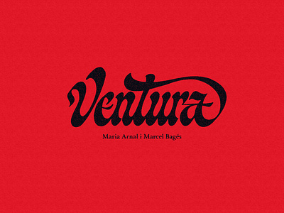 Ventura brush custom dribbble handlettering handmade lettering letters type typeface typography