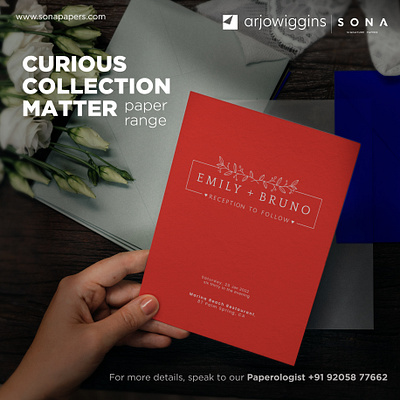 Curious Collection Matter Paper Range