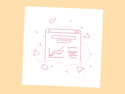 Sketch for Warm Intros ✨ cclients commercial design digital draw illustration illustration system kapustin sketch vector web illustration