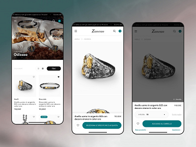 Jewellery Store Mobile Version design jewel jewellery mobile first mobile shop shop shop online sketch ui user interface ux web design