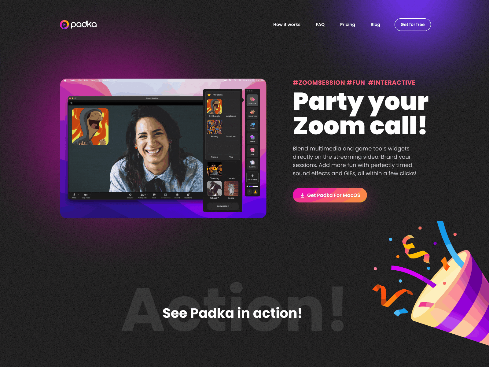 Landing for MacOS desktop app animation app desktop figma graphic design landing macos promo page typography ui ux