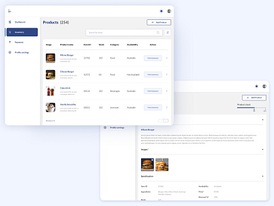 Inventory Dashboard color pallets 😉 dashboard design figma design inventory inventory dashboard ui ui design ux ux design web