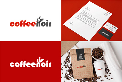 CoffeeNoir Logo Design branding coffee logo design logo typography urban