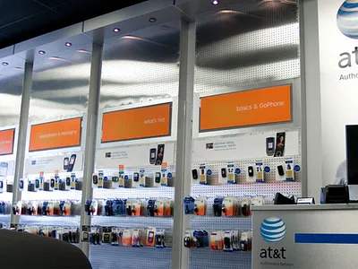 At&t Environmental Design 3d architectural environmental signage