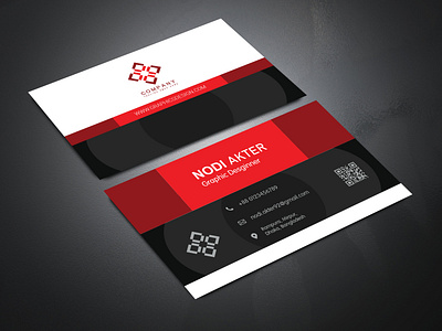 Colorful Business Card Design branding graphic design