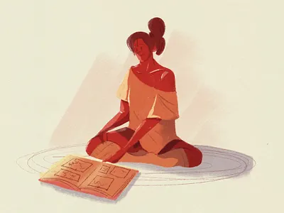 Emily character digital art digital drawing illustration illustrator procreate sketch woman