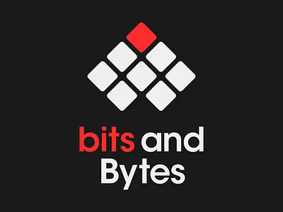 bits and Bytes logo branding combination mark graphic design icon logo minimal simple logo typography vector visual identity