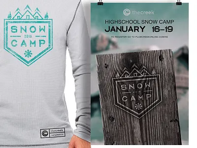 Youth Retreat branding graphic design logo