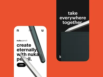 Nuka Mobile Design app branding concept design landing page logo mobile mobile design mobilefirst notebook readymag stationery ui uiux ux web