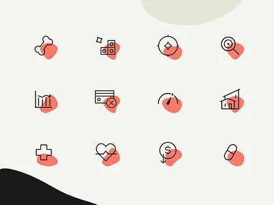 Brand Icon Set branding design icon icon design iconography icons iconset ui vector visual