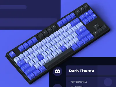 Discord Keyboard branding graphic design keyboard